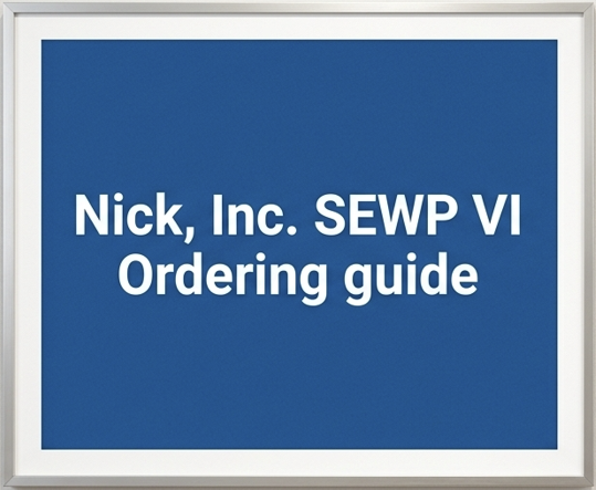 Open SEWP VI PDF